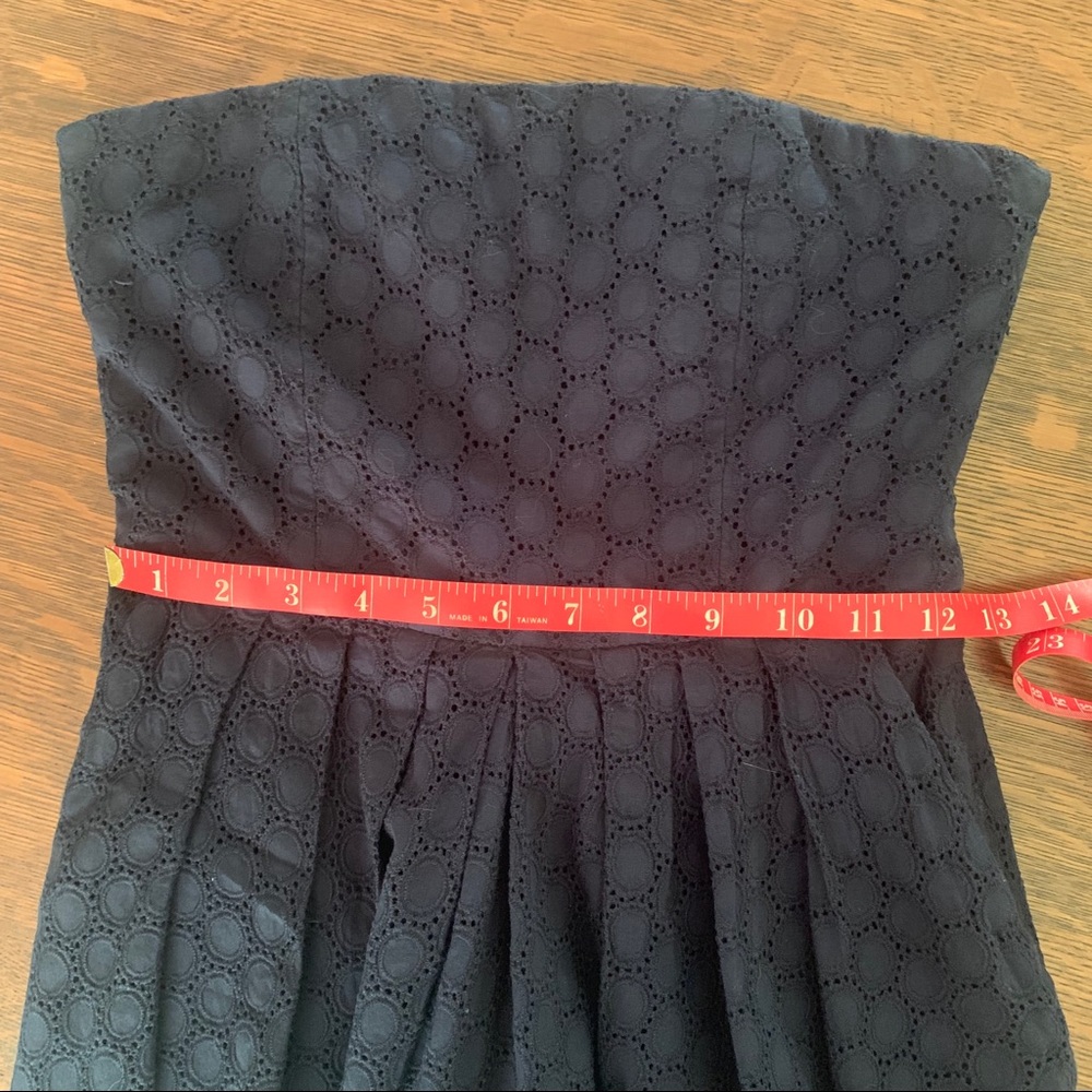 NWT Gap Navy Eyelet Dress - Picture 8 of 8